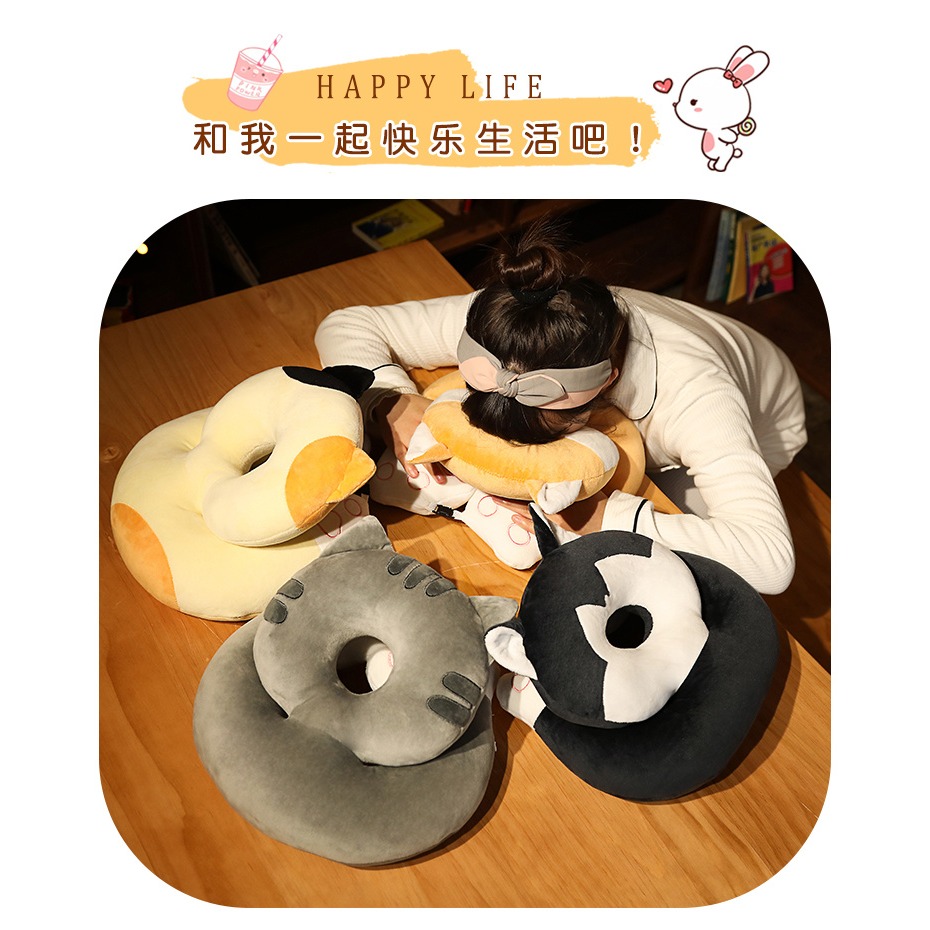 多功能午睡枕兒童趴睡枕小學生趴桌上睡覺午休神器辦公室趴趴枕頭-細節圖9