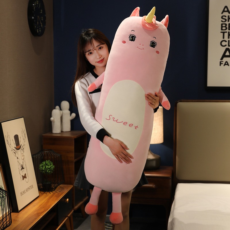 卡通長條抱枕女生牀上睡覺夾腿枕牀頭靠墊沙發靠背孕婦枕護腰靠墊-細節圖5