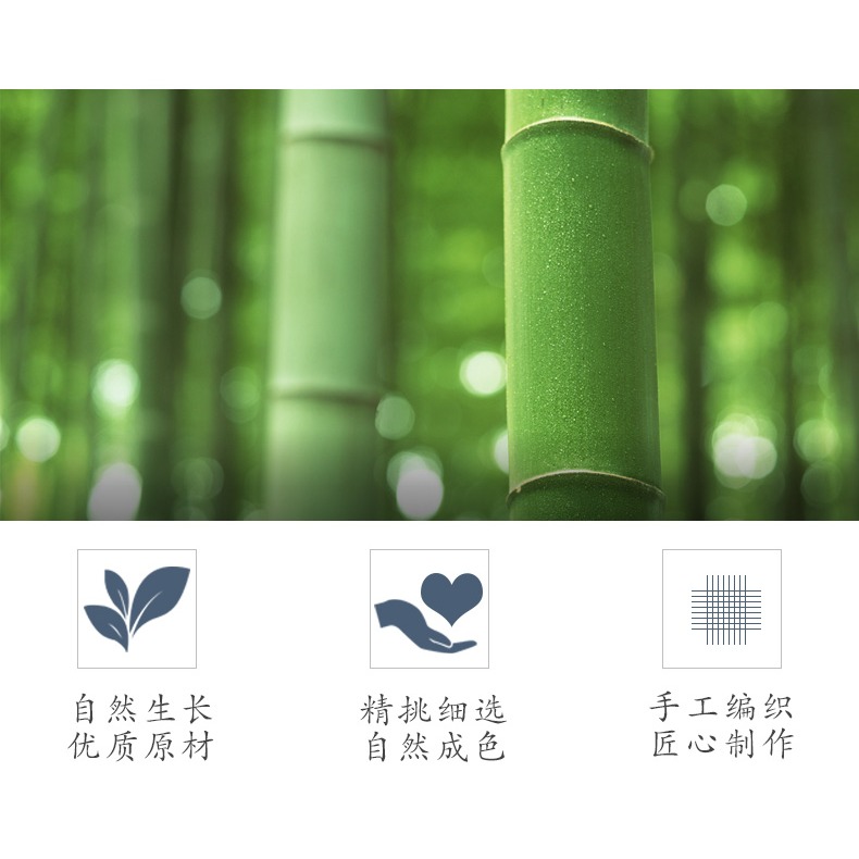 木善 小竹筐 竹編筐 水果盤 零食盤竹果碟竹簸箕 菜筐 饃筐點心筐-細節圖9