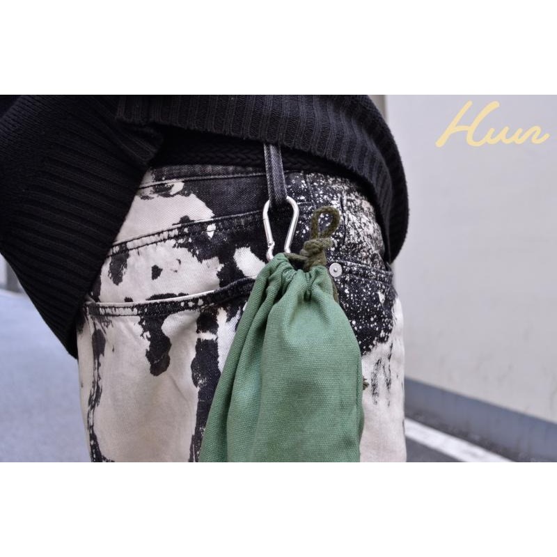 （收納袋）Hun魂劍玉袋可攜帶重磅棉麻Kendama劍玉掛袋周遍掛套-細節圖3