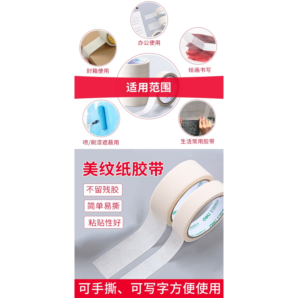 三青漆美紋紙隔色保護不留膠-細節圖6