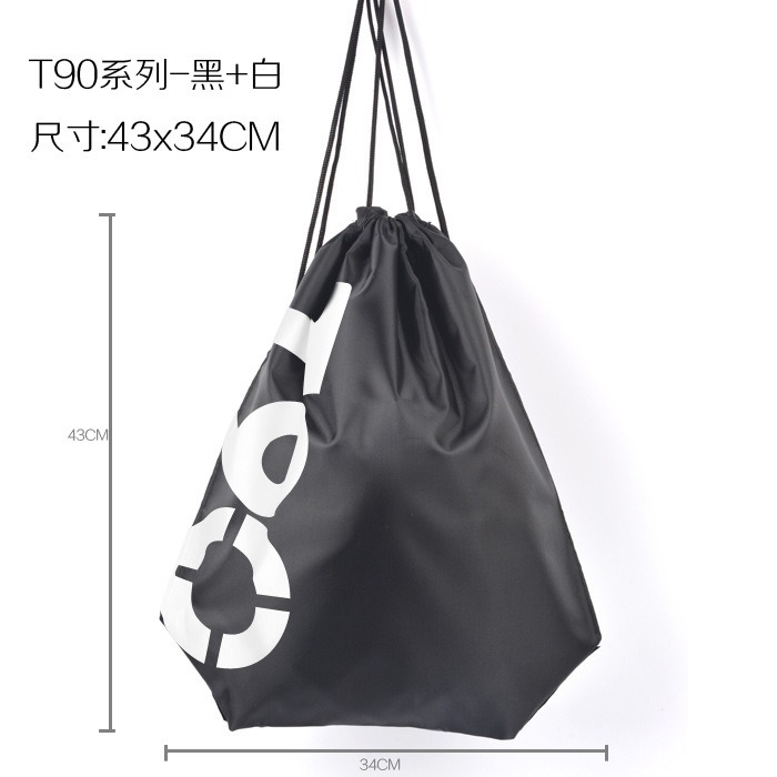 新款運動沙灘包/雙肩包抽繩衣物收納袋/健身游泳包束口-細節圖2