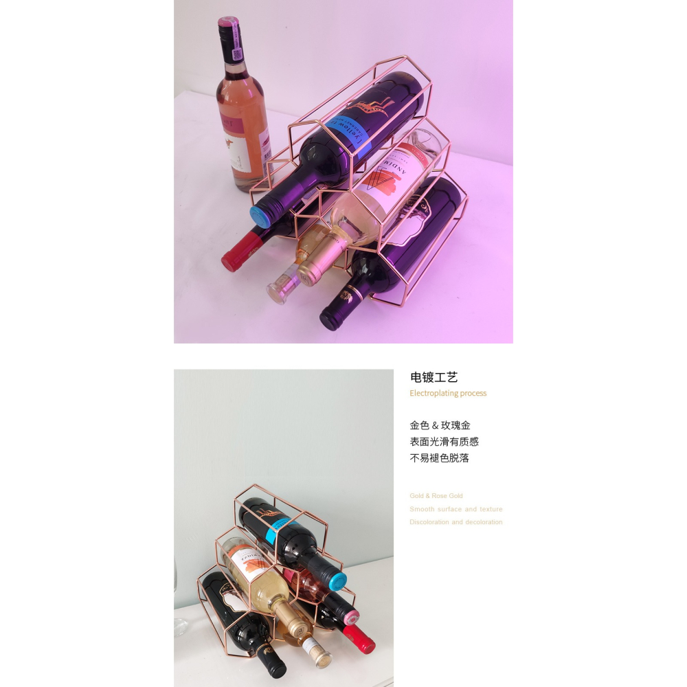 大匠風家用創意紅酒杯架子客廳餐廳歐式高檔葡萄酒架擺件置物架-細節圖9