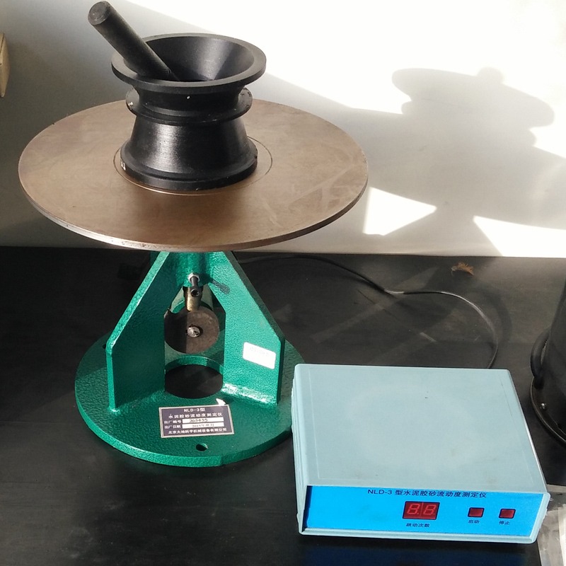 NLD-3水泥膠砂流動度測定儀 水泥跳桌 電動跳桌測試儀 試模-細節圖3