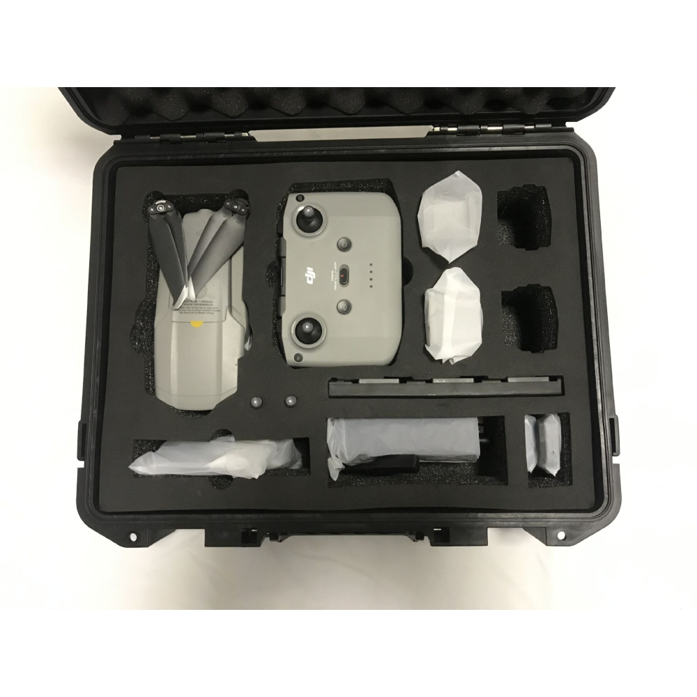 Hicase 適用於 大疆御air2S 手提箱安全箱防水箱收納箱mavic Air2暢飛版收納盒鋁箱便攜式運輸箱配件-細節圖4