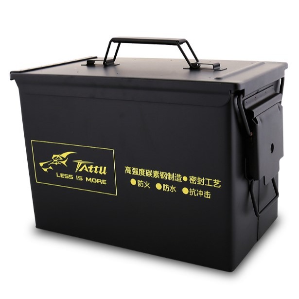 格氏ace航模型鋰電池防爆水火密封鐵箱子安全收納保險工具駁殼箱-細節圖2