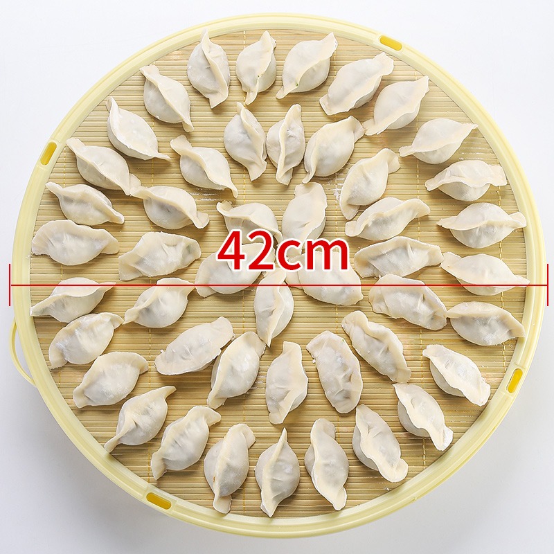 多層餃子託盤家用食品級蓋簾裝放水餃的神器收納盒凍餛飩保鮮盒子-細節圖2