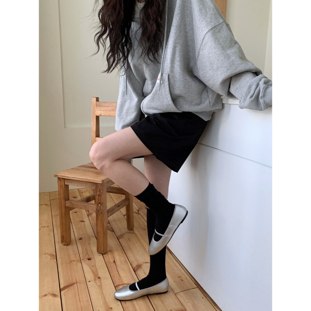 韓國空運🇰🇷【日常必收】🥿 馬卡龍感彈性帶瑪莉珍平底鞋 ✨ 柔軟舒適 日常百搭 #6285-細節圖5