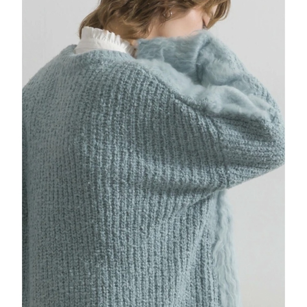 kumo select 🇯🇵晨光閃亮前後異紋理外套-細節圖2