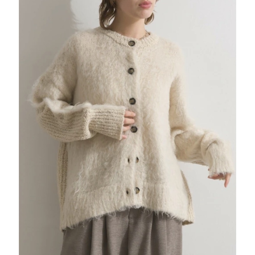 kumo select 🇯🇵晨光閃亮前後異紋理外套-細節圖5