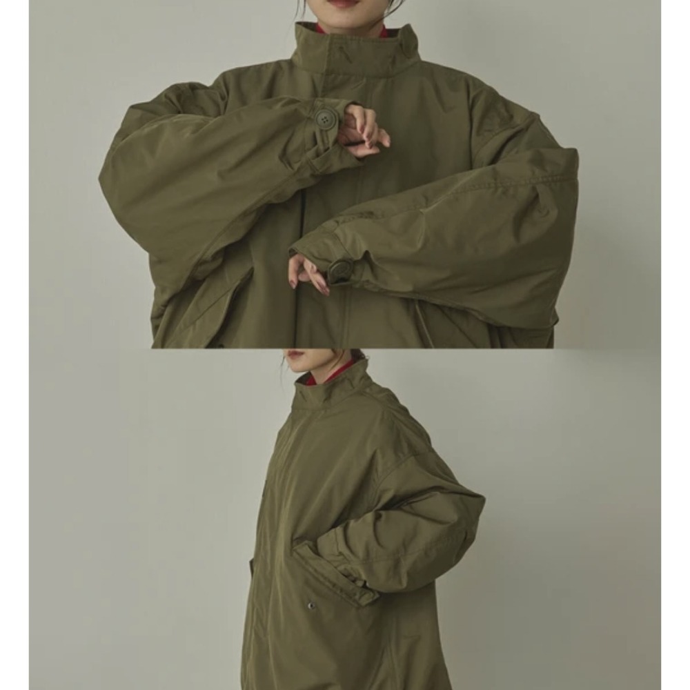 kumo select 🇯🇵M65 兩件式寬鬆風衣-細節圖2