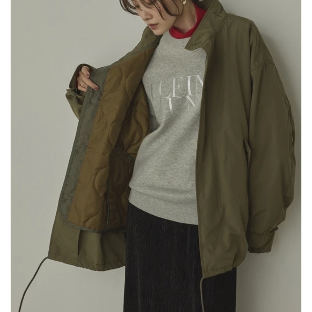 kumo select 🇯🇵M65 兩件式寬鬆風衣-細節圖4