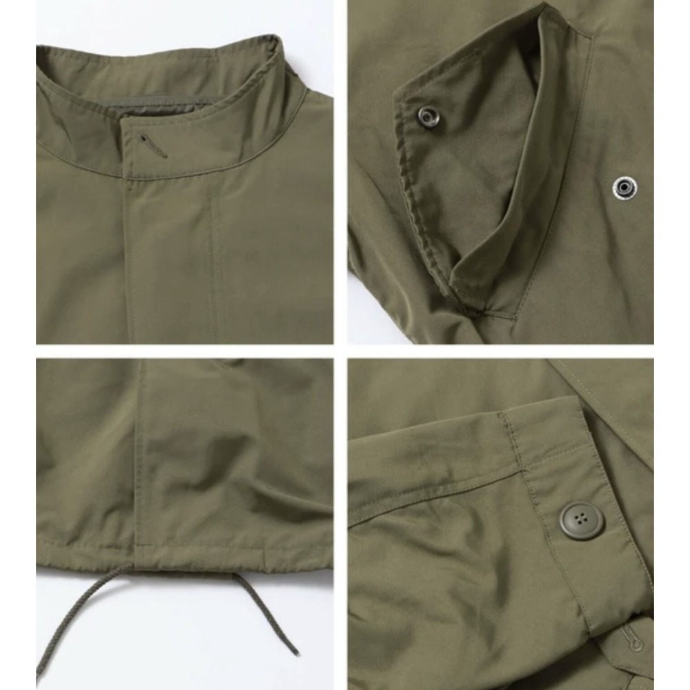 kumo select 🇯🇵M65 兩件式寬鬆風衣-細節圖5