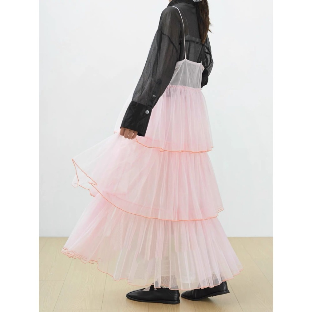 kumo select 霜小蛋糕多層次紗裙（共三色）-規格圖5