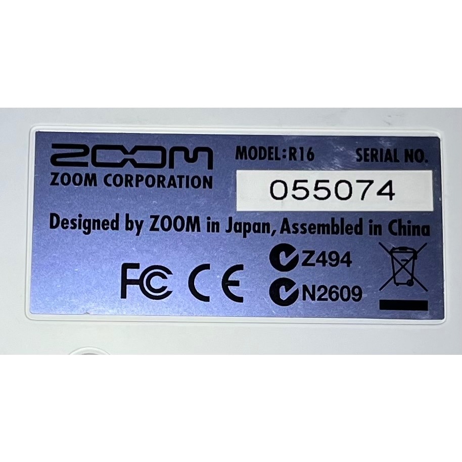◢ 簡便宜 ◣ 二手 Zoom R16 16軌錄音機 電腦錄音介面 MIDI控制介面 SD卡錄音-細節圖7