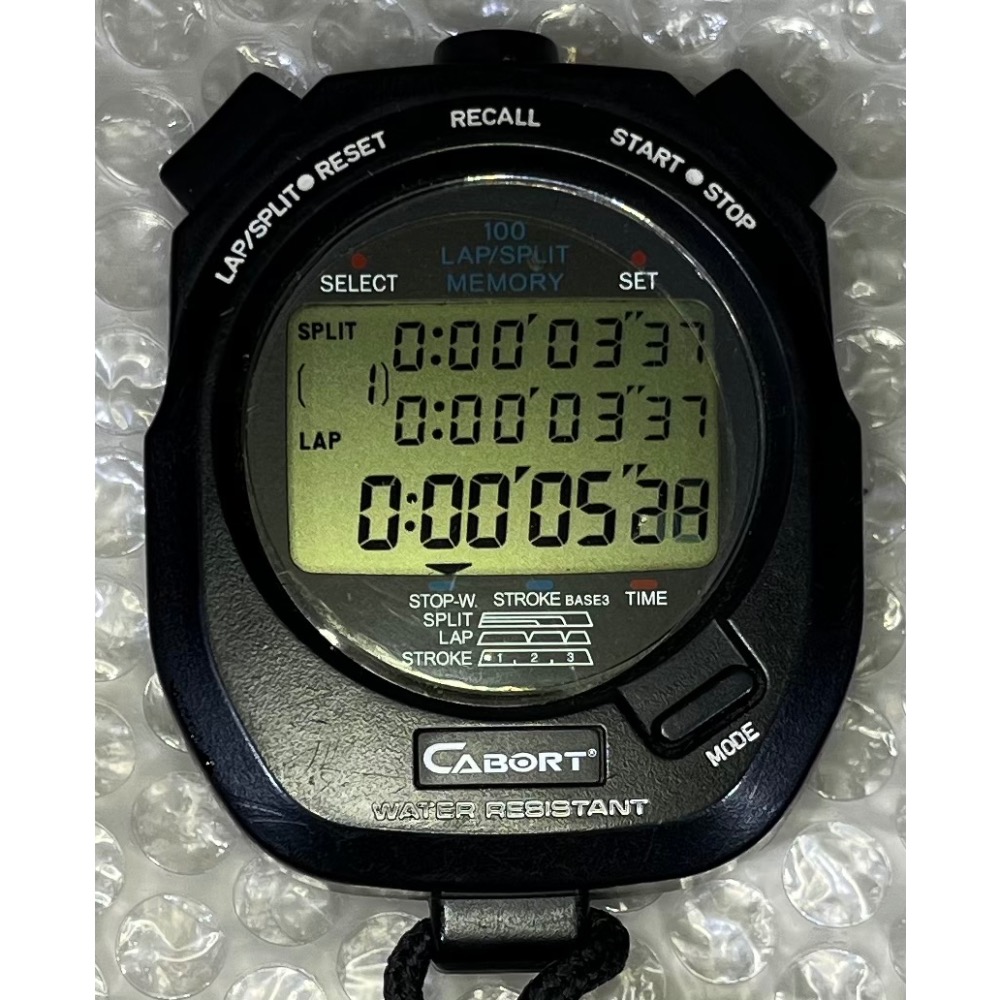 ◢ 簡便宜 ◣ 二手 CABORT 碼表系列 記憶型碼表 099-細節圖3