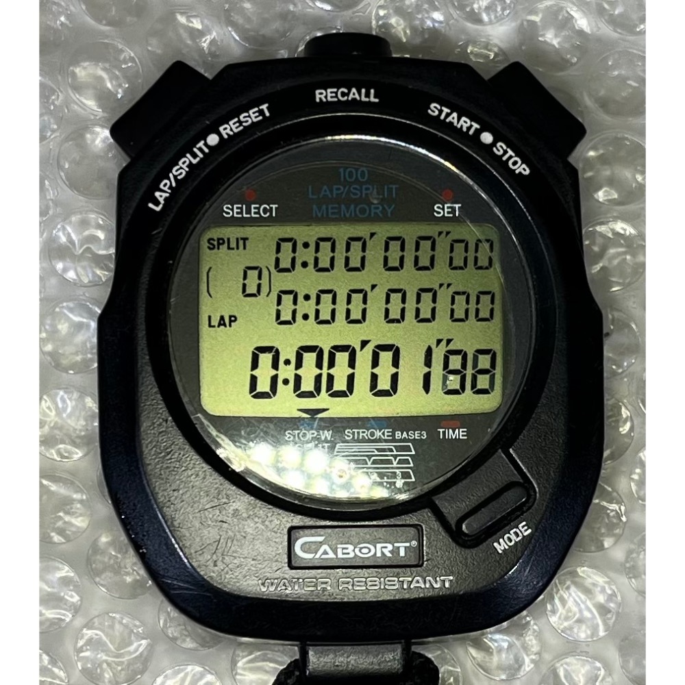 ◢ 簡便宜 ◣ 二手 CABORT 碼表系列 記憶型碼表 099-細節圖4