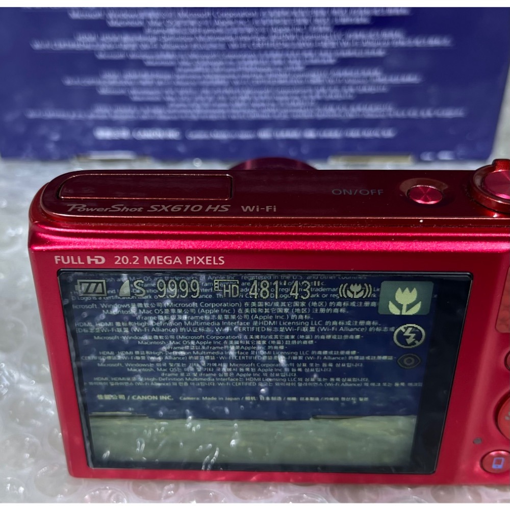 ◢ 簡便宜 ◣ 二手 Canon PowerShot SX610 HS CMOS 數位相機 (18倍變焦 2000萬畫素-細節圖7