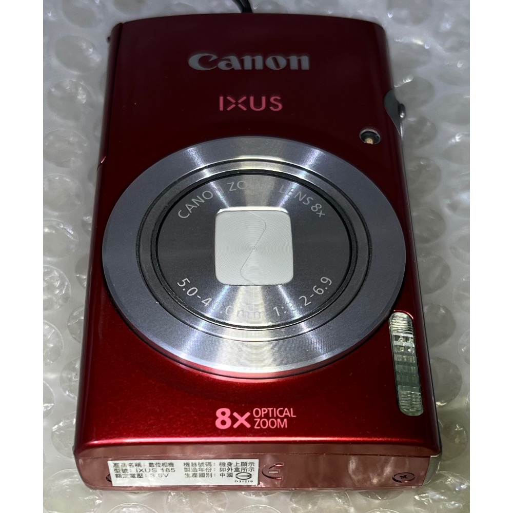 ◢ 簡便宜 ◣ 二手 9成新 Canon 佳能 IXUS 185 CCD 12 倍光學變焦 老相機 數位相機-細節圖6