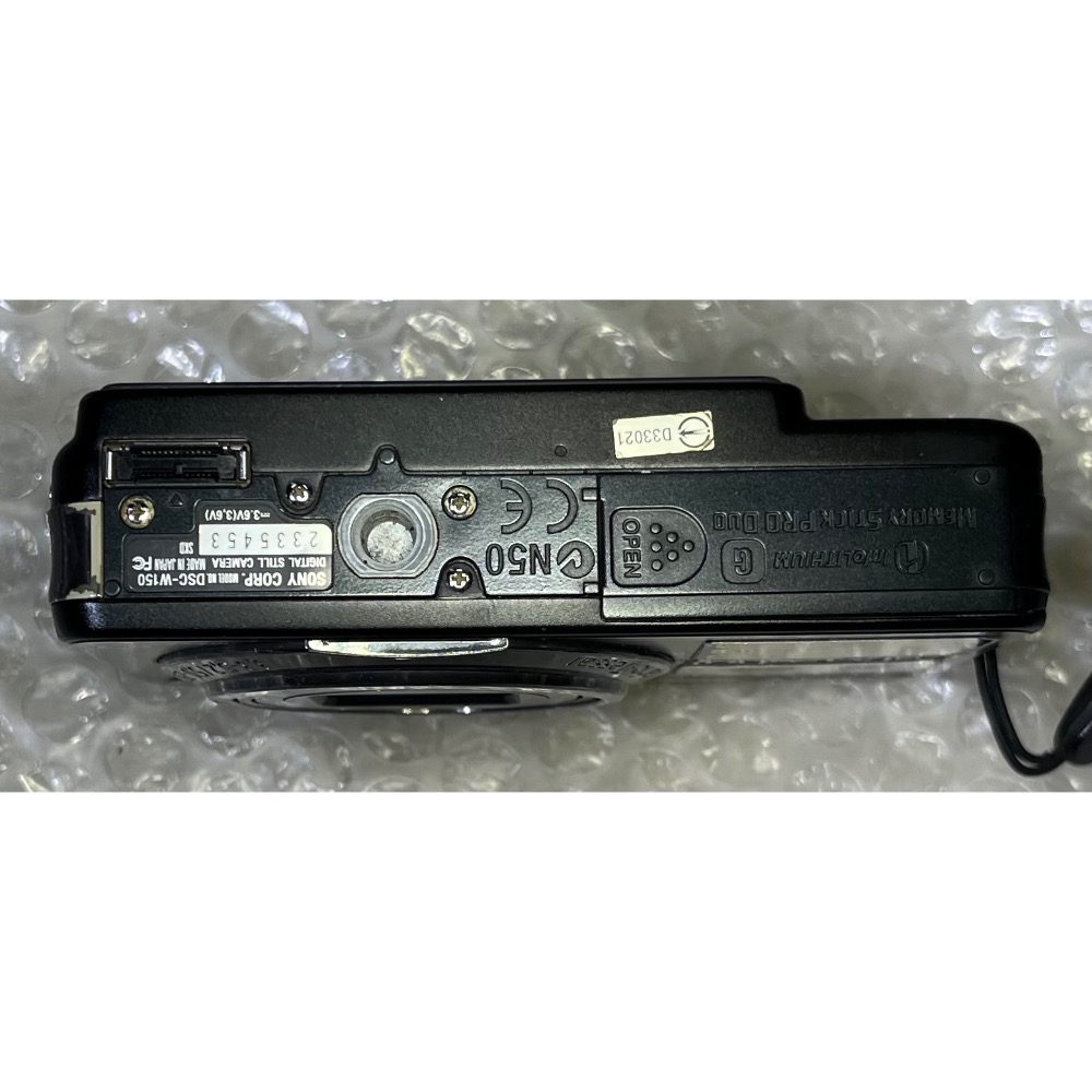 ◢ 簡便宜 ◣ 二手 Sony Cyber-shot DSC-W150 復古 CCD 數位 卡片 相機 黑-細節圖6