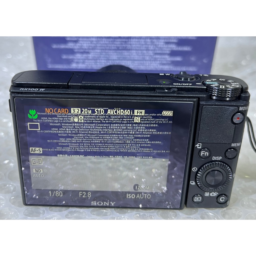 ◢ 簡便宜 ◣ 二手 9成新 Sony RX100 M4 黑卡機 相機 攝影-細節圖8