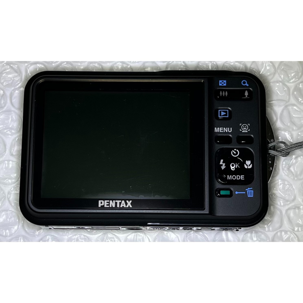 ◢ 簡便宜 ◣ 二手PENTAX Optio WS80 防水數位相機 黑橘 1000萬畫素 5倍光學變焦 CCD 老相機-細節圖5