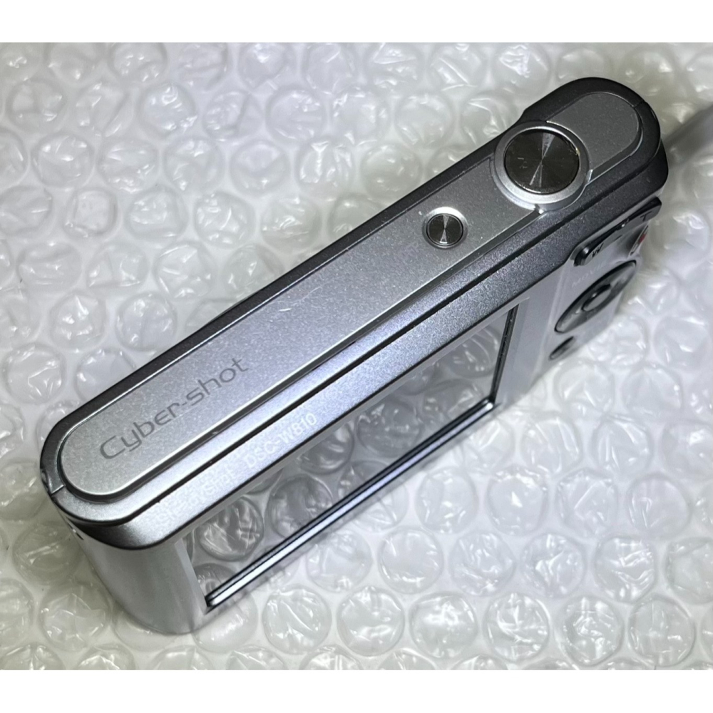 ◢ 簡便宜 ◣ 二手 Sony Cyber-shot DSC-W810 銀色 CCD 數位相機 / 復古膠卷-細節圖5