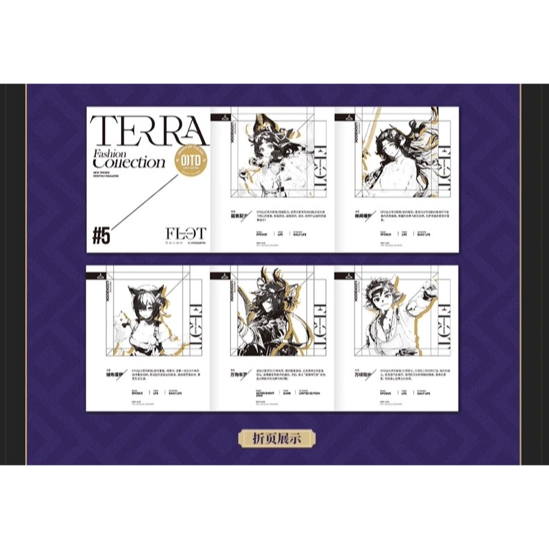 明日方舟 明信片套組 風尚速遞5.0 官方正版-細節圖7