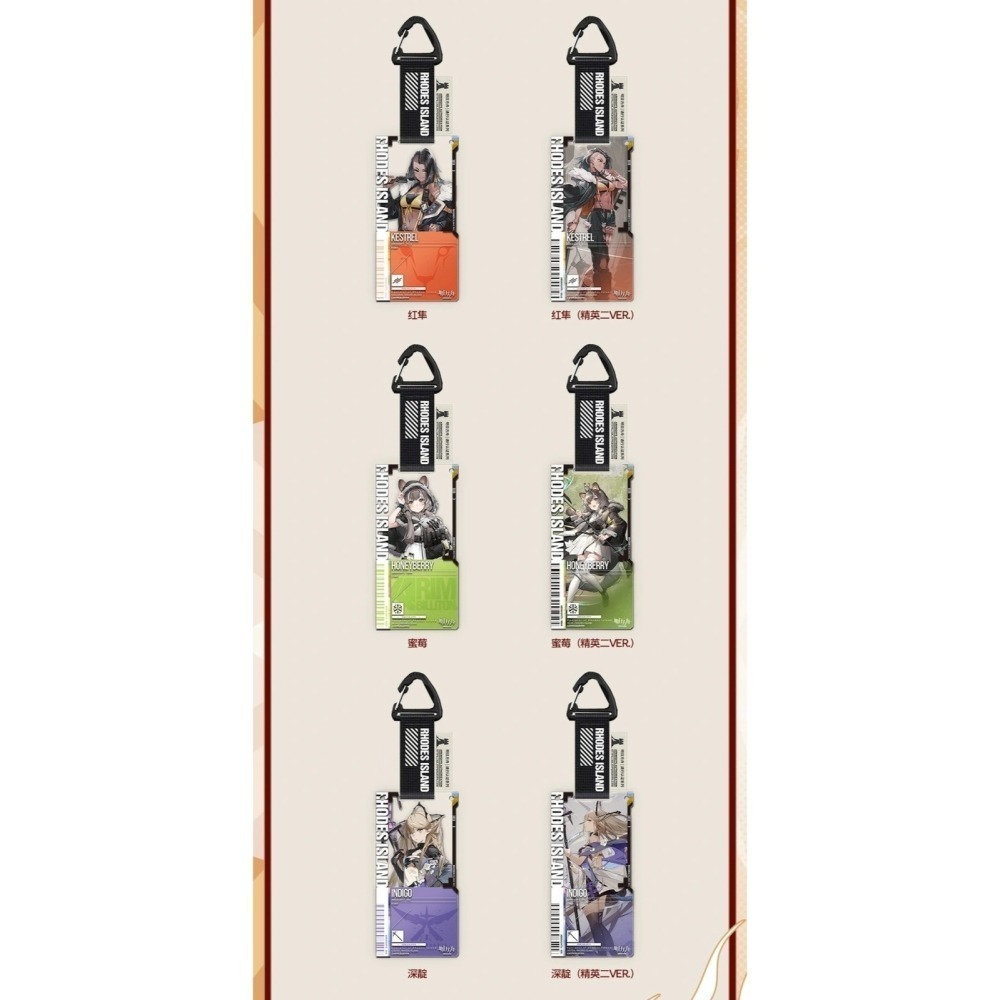 明日方舟 通行證掛件36.0 官方正版-細節圖6