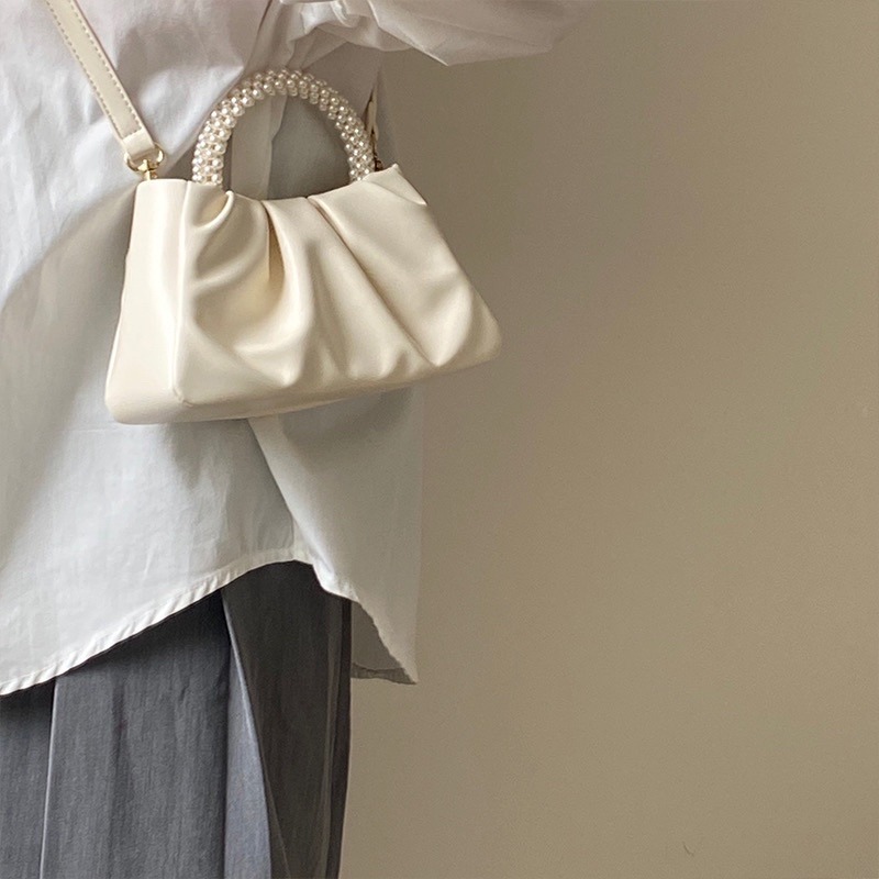 【SHE】現貨實拍/歐膩必備款!手提雲朵包 超有氣質! /手提包/女包/包包 /ins 網紅/小紅書-細節圖3