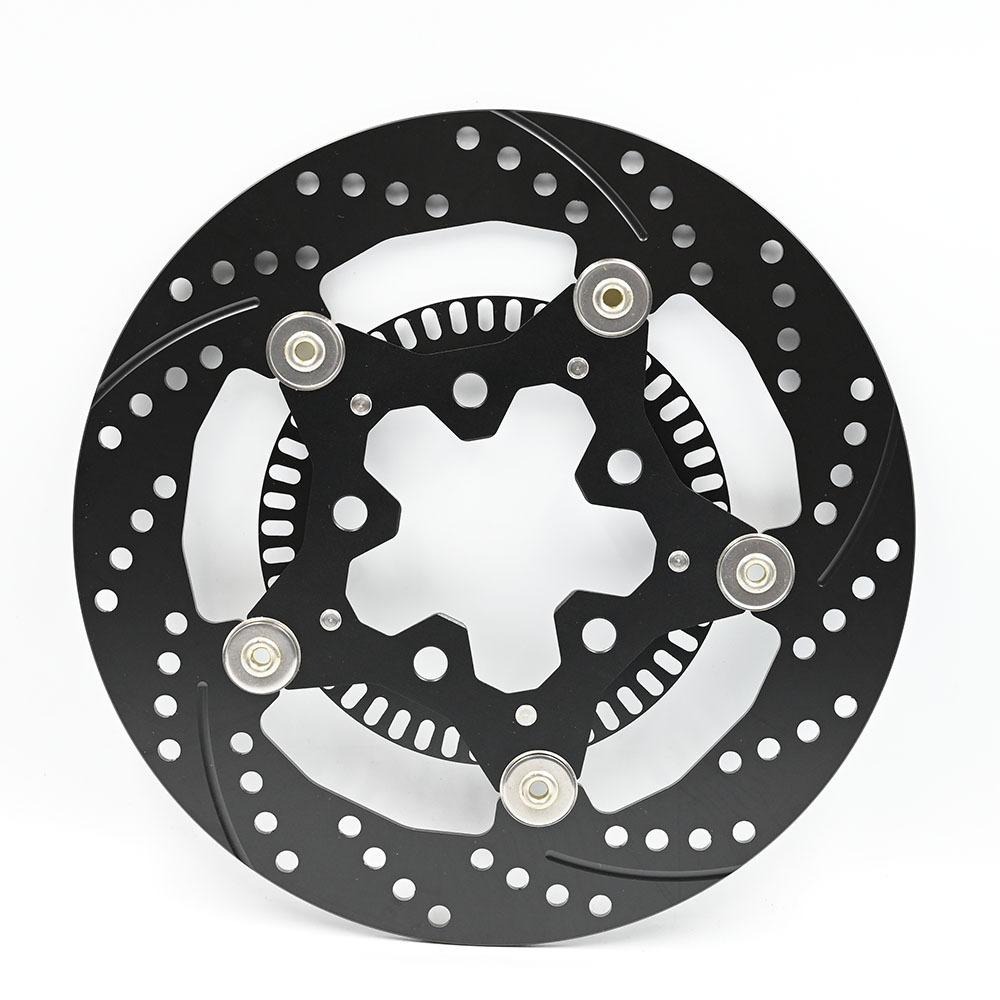 【MASA】黑金碟浮動前碟  JET SL JET SL+158 JET SR (原廠226mm 用此碟需要搭配卡座)-細節圖2