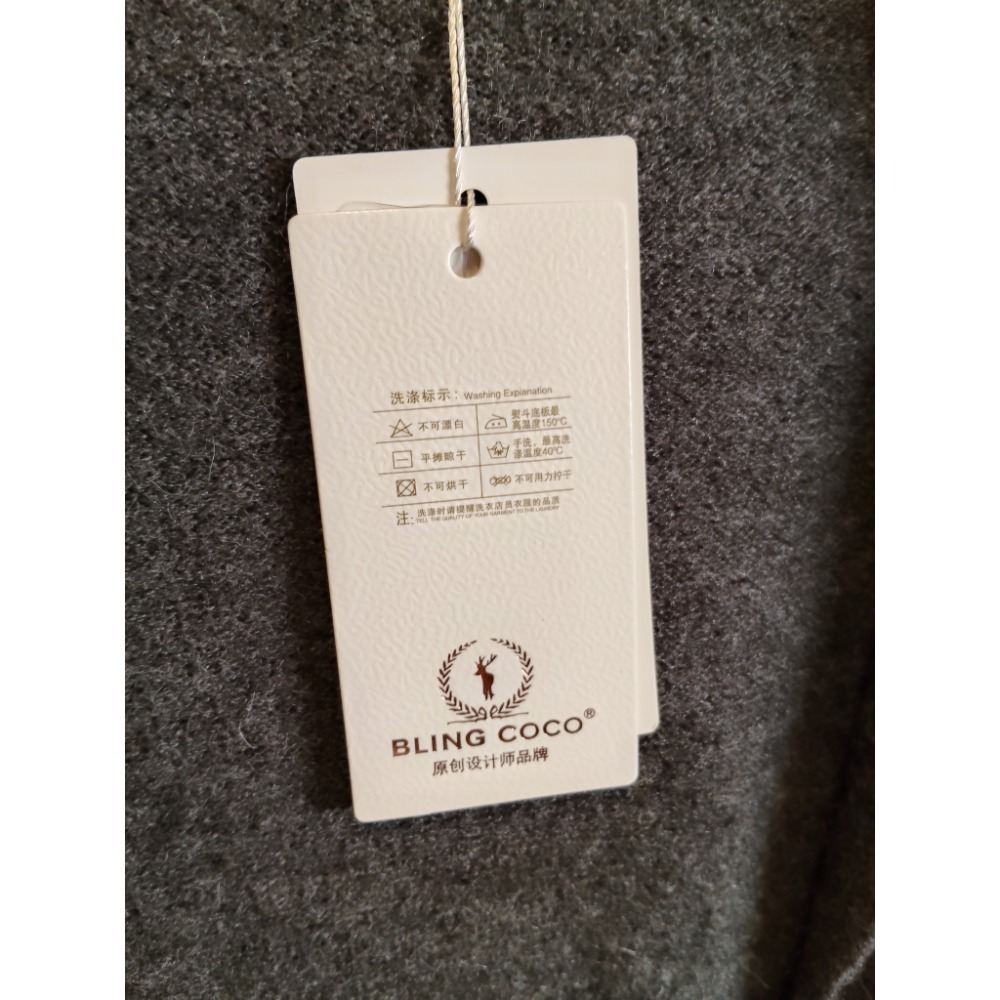 連帽長毛衣/開衫中長款-細節圖2