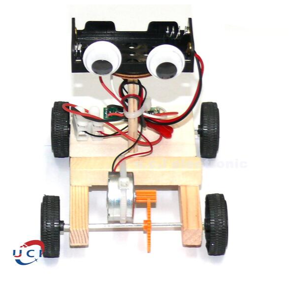【UCI電子】 (Z-3) 聲控車 拍手即走創客科學實驗 教育科技小製作機器人 DIY散件-細節圖4