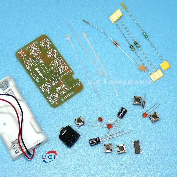 【UCI電子】 (中) DIY收音機 簡易收音機散件 FM身歷聲收音機套件收音機實習套件-細節圖2