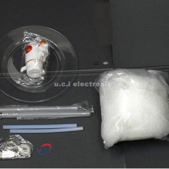 【UCI電子】 (中) diy材料包創意火箭 小夜燈裝飾擺件 太空宇航員ins 禮品 DIY火箭-細節圖2