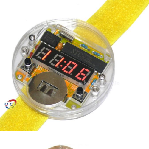 【UCI電子】(Z-2) DIY手錶套件 單片機LED手錶套件 時鐘DIY big time 數碼管手錶 電子錶散件