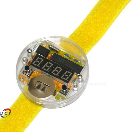 【UCI電子】(Z-2) DIY手錶套件 單片機LED手錶套件 時鐘DIY big time 數碼管手錶 電子錶散件-細節圖3