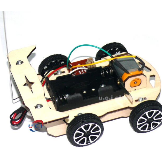 【UCI電子】(Y-2) DIY 遙控賽車電動小汽車手工 diy製作發明材料包 拼裝兒童玩具 遙控車-細節圖3