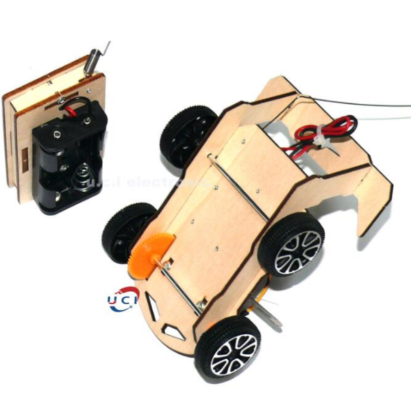 【UCI電子】(Y-2) DIY 遙控賽車電動小汽車手工 diy製作發明材料包 拼裝兒童玩具 遙控車-細節圖4