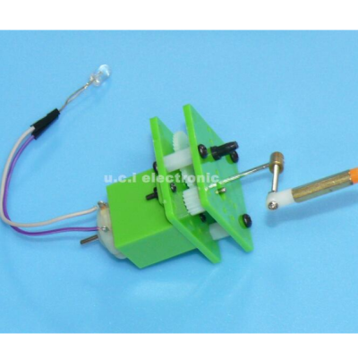 【UCI電子】(J-3) 手搖發電機S1 科學物理實驗套裝 DIY科技小製作