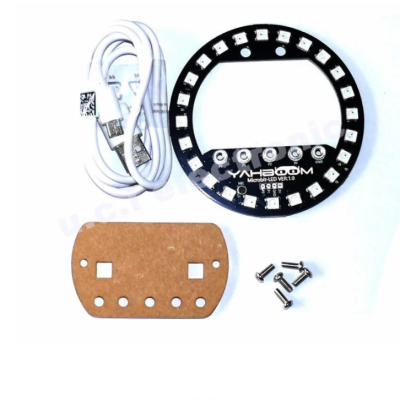 【UCI電子】(H-1) microbit燈環擴展板 micro:bit全彩LED燈光模組開發板