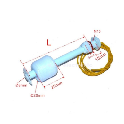 【UCI電子】(X-4)T125 PP浮球開關 水位開關液位元開關液位元控制感應水位控制器限位元開關