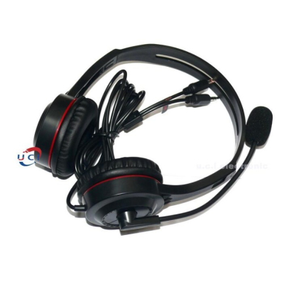 【UCI電子】(K-1) 耳機 電腦耳機 電腦耳麥 耳麥頭戴式 頭戴式耳機 可伸縮 客服耳機