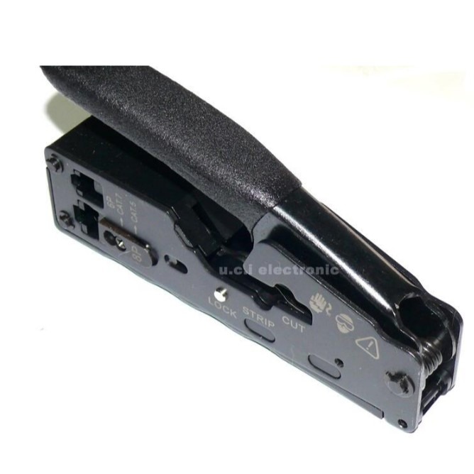 【UCI電子】(B-3) 網線鉗 六類穿孔式水晶頭網線鉗 穿孔式多功能網路壓線鉗 水晶頭網路鉗-細節圖6