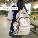 雙肩包 大容量 後背包 書包 15.6吋 筆電 女生包包 多層 學生後背包 防潑水 馬文 marvin-規格圖1