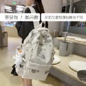 雙肩包 大容量 後背包 書包 15.6吋 筆電 女生包包 多層 學生後背包 防潑水 馬文 marvin-規格圖4