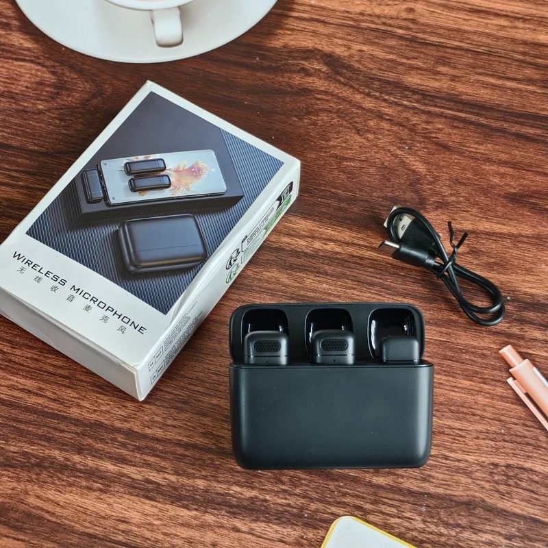 無線收音麥克風，一對二領夾麥克風-細節圖3