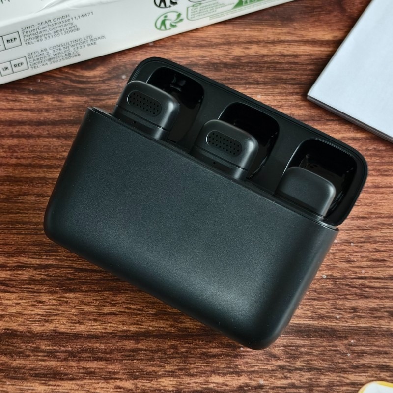 無線收音麥克風，一對二領夾麥克風-細節圖4