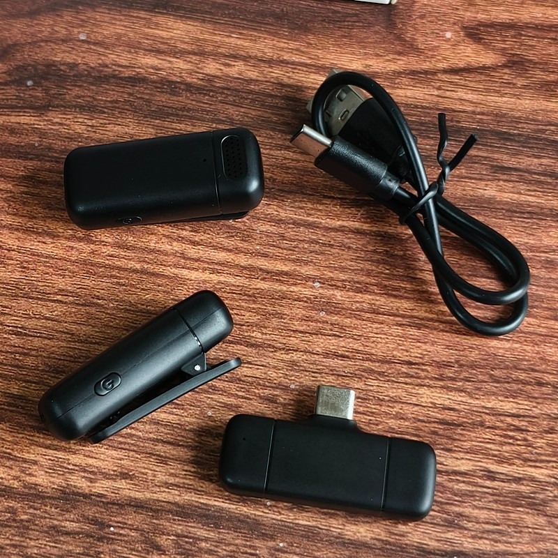 無線收音麥克風，一對二領夾麥克風-細節圖5