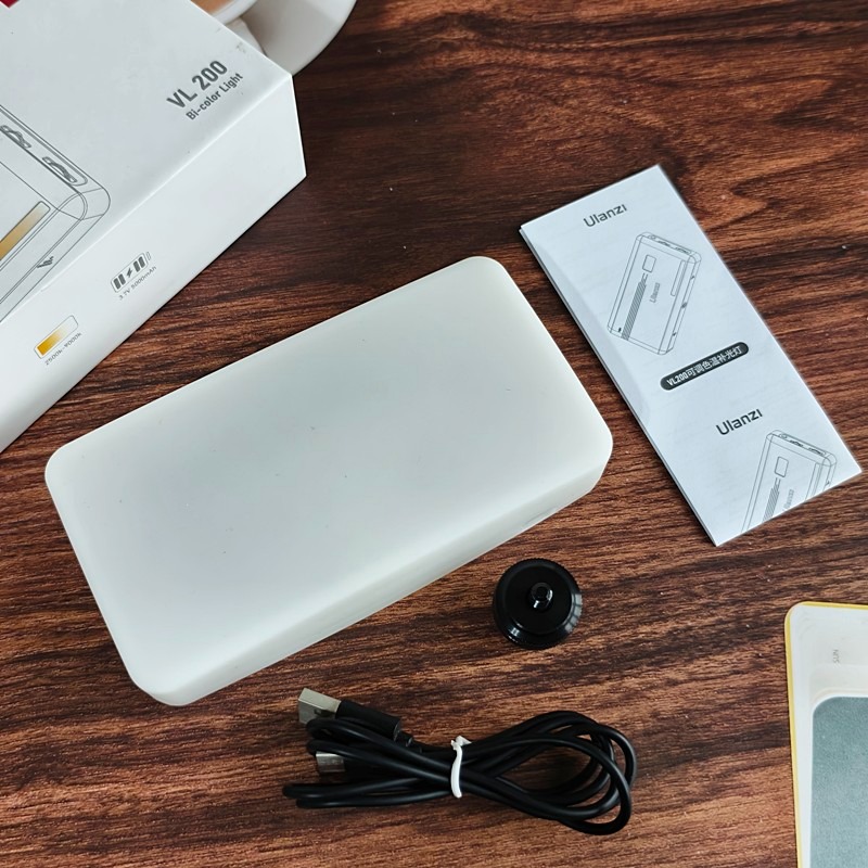 【Ulanzi優籃子】VL200雙色溫補光燈 5000mAh-細節圖6